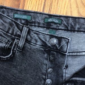 Super hi-rose Straight Leg Buttonfly jeans-Wild Fable